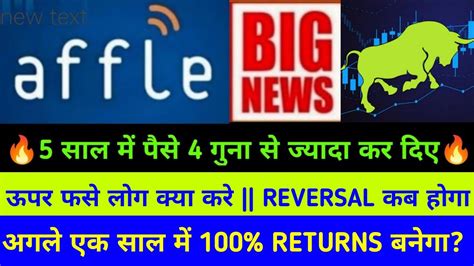 Affle India Share Latest News Affle India Share Target Price