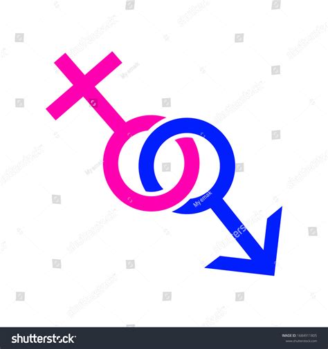 Male Female Sex Symbolsgender Symbol Icons Stock Vector Royalty Free 1684911805 Shutterstock