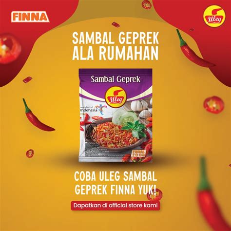 sambal geprek  kreasinya  membuat ketagihan finna blog