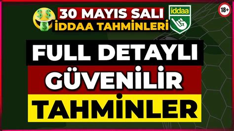 TÜM MAÇLAR KAZANDI 30 Mayıs Salı 2023 İDDAA TAHMİNLERİ ve BANKO KUPON