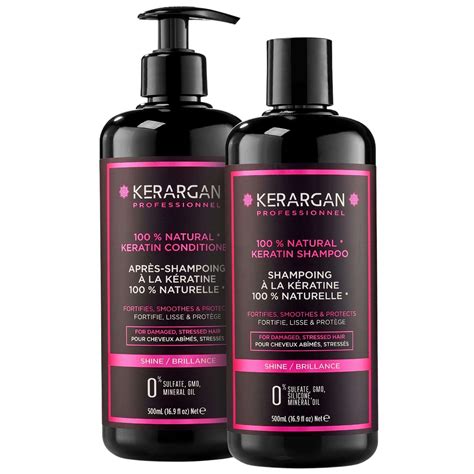 Kerargan Duo Shampoo Spülung mit Keratin 1000 ml Shop Apotheke