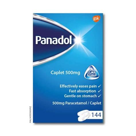 🔥ready Stock🔥gsk Panadol Optizorb 500mg 36 144 S Biji 1 Box