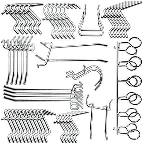 LESOLEIL Ganci Per Pannello Portautensili Assortimento Atrezzi Ganci