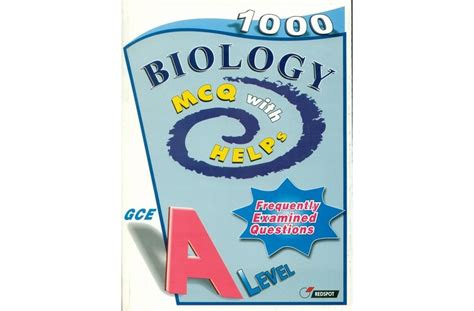 Redspot GCE A Level 1000 Biology MCQ With HELPs Buy Online At Best