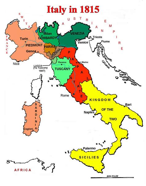 Italian Unification Cavour Garibaldi Unification Italy Essay