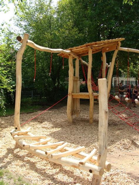 Seilgarten Spielplatz Seilrutsche Erlebnisanlagen