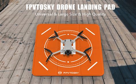 Fpvtosky Drone Landing Pad Universal Large 2051cm Fast Fold Double Sided