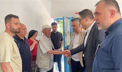 AK Parti Akhisar İlçe Teşkilatından sel mağdurlarına ziyaret Siyaset