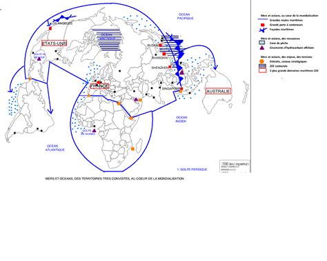 Thème 1mers Et Océans Au Cœur De La Mondialisation Histoire