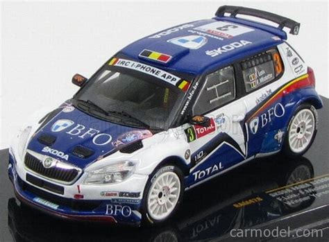 IXO MODELS RAM478 Escala 1 43 SKODA FABIA S2000 N 3 WINNER RALLY