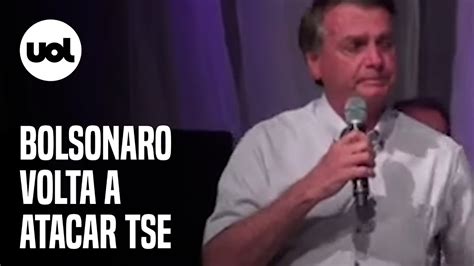 Bolsonaro Volta A Atacar Tse E Colocar Resultado Da Eleição Em Dúvida