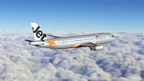 Fenix A320 Jetstar Classic Livery Vh Vqj 4k Para Microsoft Flight