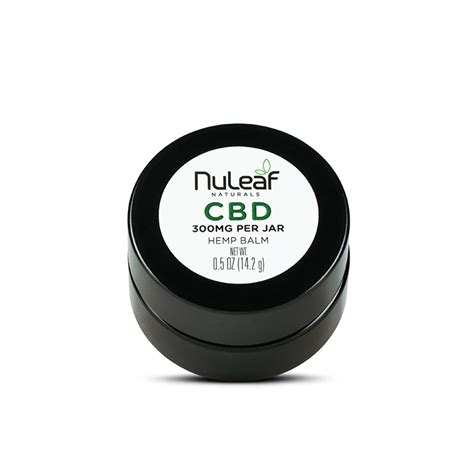 Nuleaf Naturals Cbd Balm Full Spectrum 0 5oz 300mg Cbd Cbd Market