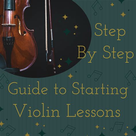 Step by Step Guide to Starting Violin Lessons — Meadowlark Violin Studio