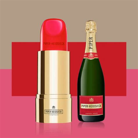 Rouge à lèvres Piper Heidsieck Brut champagne édition limitée