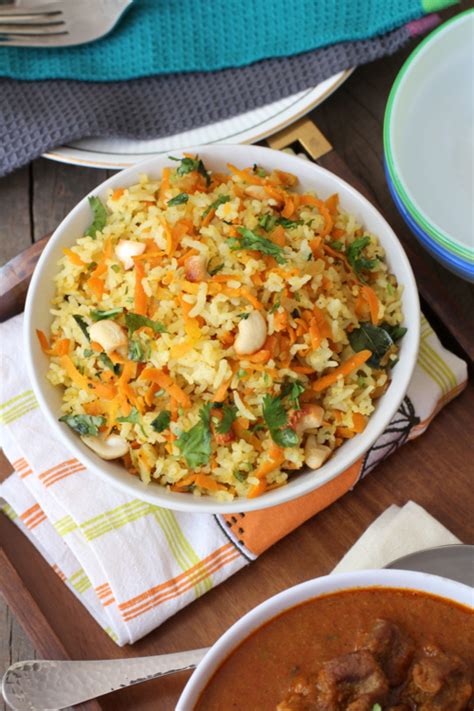 Carrot Rice Rice Recipes With Vegetables