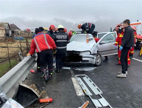 Accident rutier grav pe DN 1 Patru victime dintre care un tânăr a