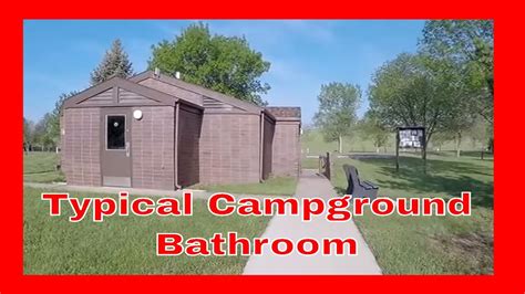 Typical Campground Bathroom Youtube