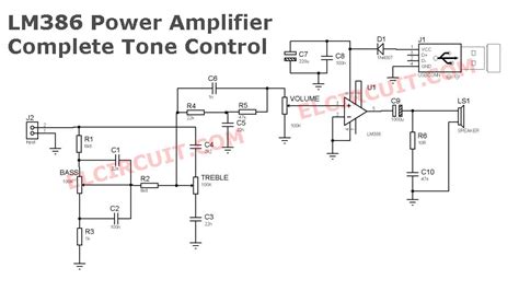 Lm386 Guitar Amp Schematic Lm386 Guitar Amp Schematic