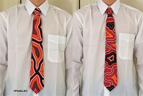 Authentic Australian Aboriginal Designed Ties Click The Link In Bio