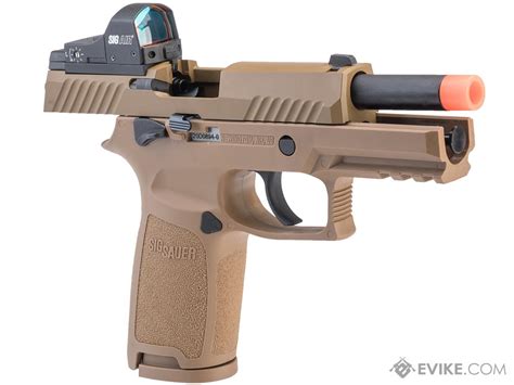 Sig Sauer Proforce P M Mhs Airsoft Gbb Pistol Model Tan Green