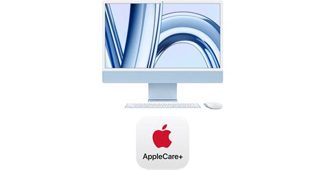 Apple 24 Imac With M3 Chip Kit With Applecare Blue Bandh