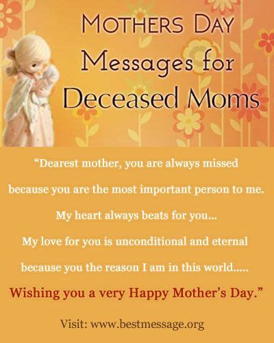 Happy Mothers Day Quote For My Late Mother - ShortQuotes.cc