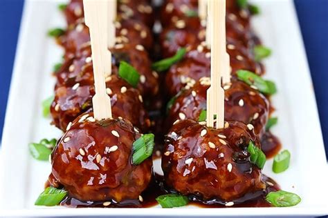 Saucy Asian Meatballs | Gimme Some Oven