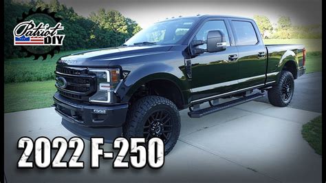 All New 2021 F 250 Lariat Tremor Black Appearance Pack Review Walk