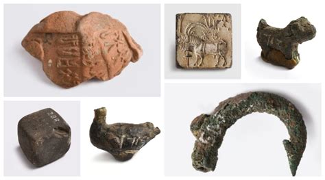 Artefacts Recovered During Excavations At Lothal Indus Valley