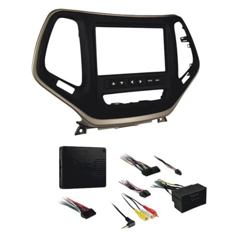 Metra Bz Double Din Matte Black Stereo Dash Kit With Bronze Trim