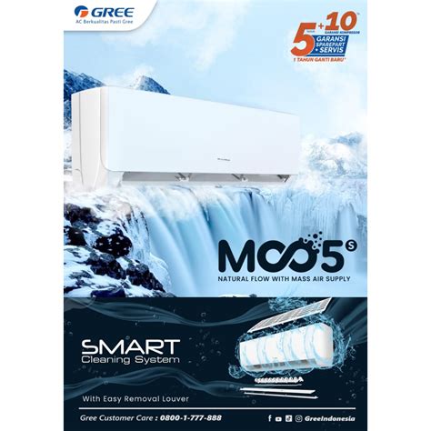 Jual Gree Gwc Moo S Pk Ac Standard Series Non Inverter Shopee