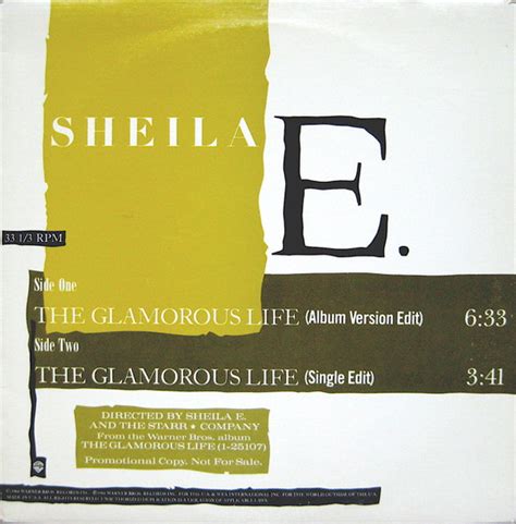 Sheila E The Glamorous Life 1984 Vinyl Discogs