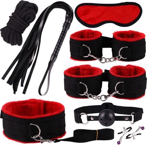 Bondageromance Kit For Couples Handcuffs For Sex Play Sex Restraining