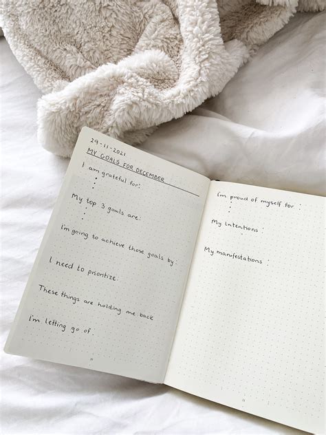 Journal Prompts For Goal Setting Beginning Of A New Month Diana