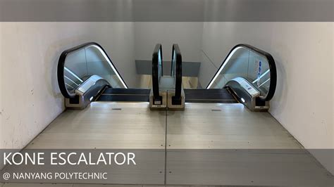 KONE TRAVELMASTER 110 ESCALATOR NANYANG POLYTECHNIC YouTube