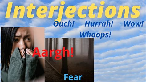 English Interjections Learn How They Express Emotions Feelings And Reactions Youtube