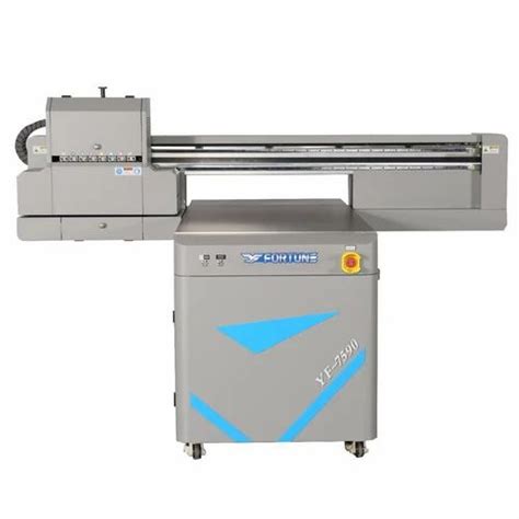 Fortune YF 7590T LED UV Flatbed Printing Machine At 1150000 Unit UV