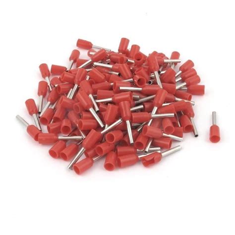 Sourcingmap 100pcs 20AWG Embout de Câble Embout de Câblage Cosse à