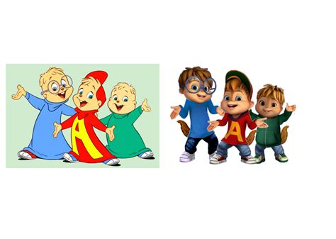 The Chipmunks Models Comparison By Nicholasblasi On Deviantart