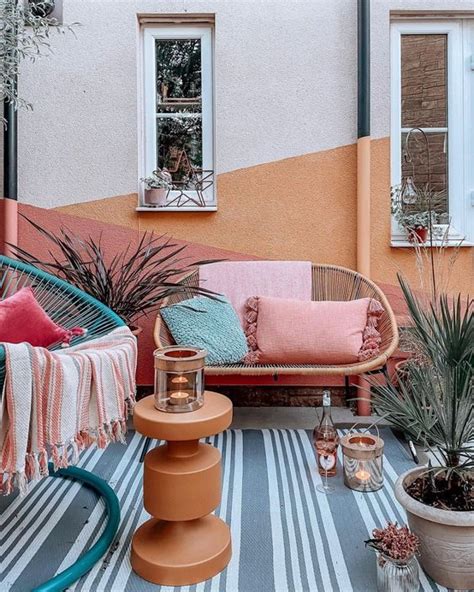 Vivacious Colorful Terrace Decor Ideas Shelterness