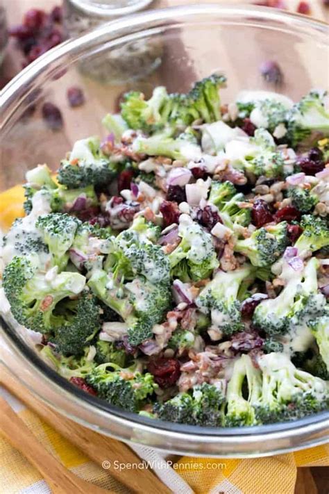 The Best Broccoli Salad Recipe Spend With Pennies