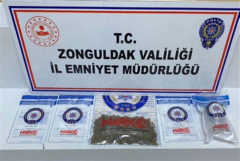 Zonguldak ta gerçekleşen büyük uyuşturucu operasyonunda 2 kişi