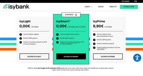 Isybank Cosa Cambia Da Intesa Sanpaolo Costi E Funzionalità