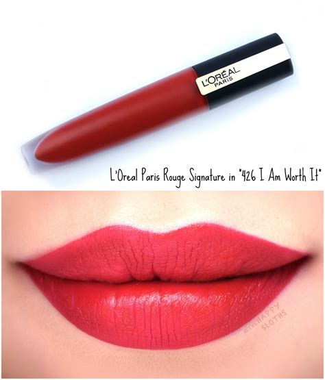 L Oreal Rouge Signature Matte Liquid Lipstick Review And Swatches