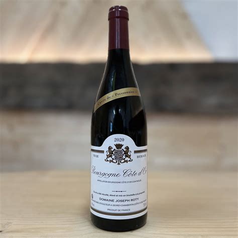 Joseph Roty Bourgogne Rouge Cote D Or Cuv E Pressionier Shop