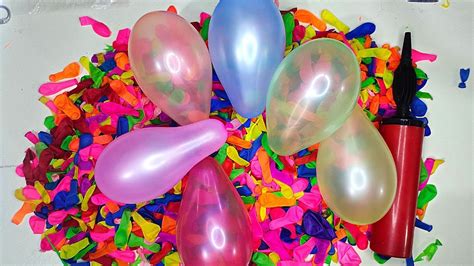 Mini Balloons With Play And Fun Idea 🎈🎈 Popping With Balloons Fun