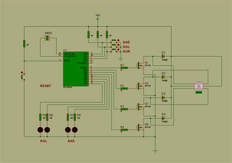 Stepper Motor Control Circuit Schematic - Wiring Diagram