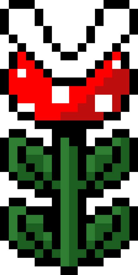 Download Carnivorous Plant Mario Piranha Plant Pixel Full Size Png Image Pngkit