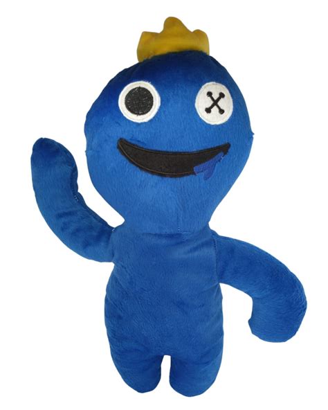 Boneco Pelúcia Blue Babão Rainbow Friends Roblox Azul 40cm no Elo7